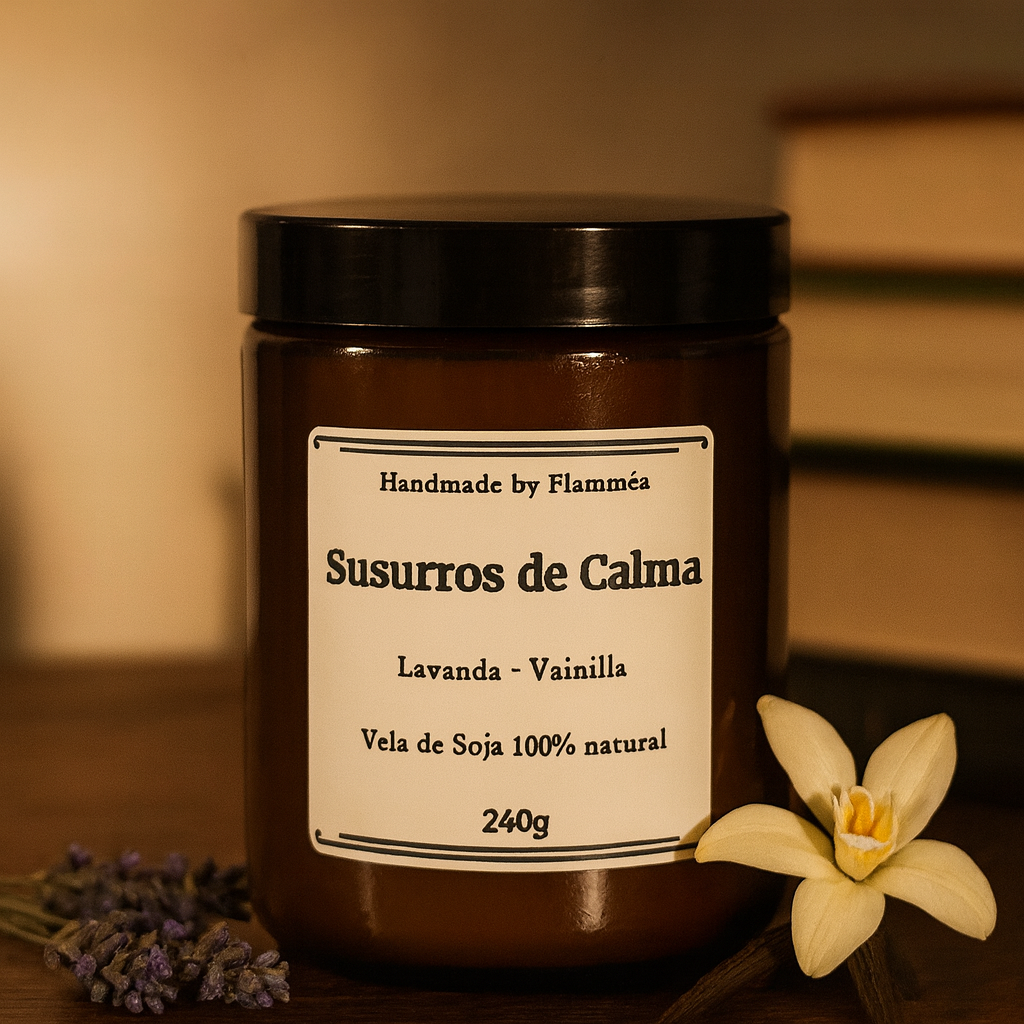 “Susurros de Calma” – Lavanda con Vainilla – 240g